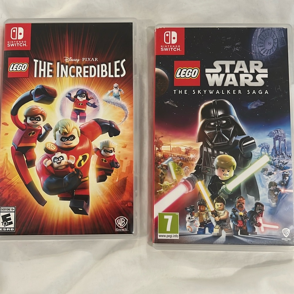 Game Bundle! Lego The Incredibles & Lego Star Wars
